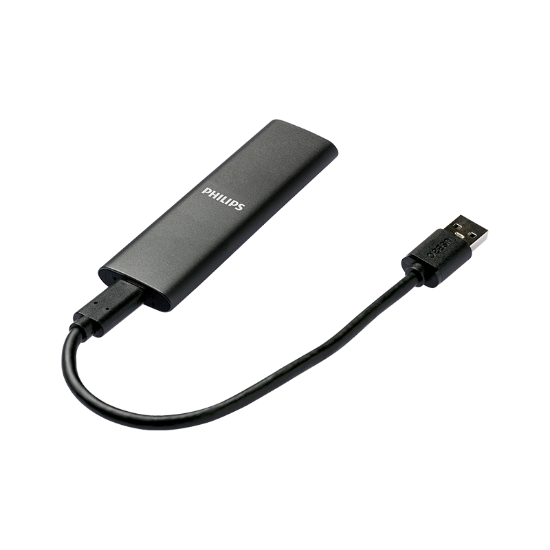 Philips SSD externe USB-C - USB 3.0