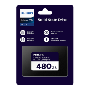 Philips Interne SSD 2.5″ SATA III 480GB
