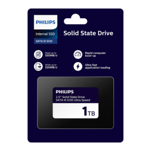 Philips Internal SSD 2.5″ SATA III S130 1TB