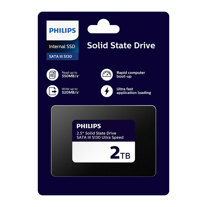 Philips Internal SSD 2.5″ SATA III S130 2TB