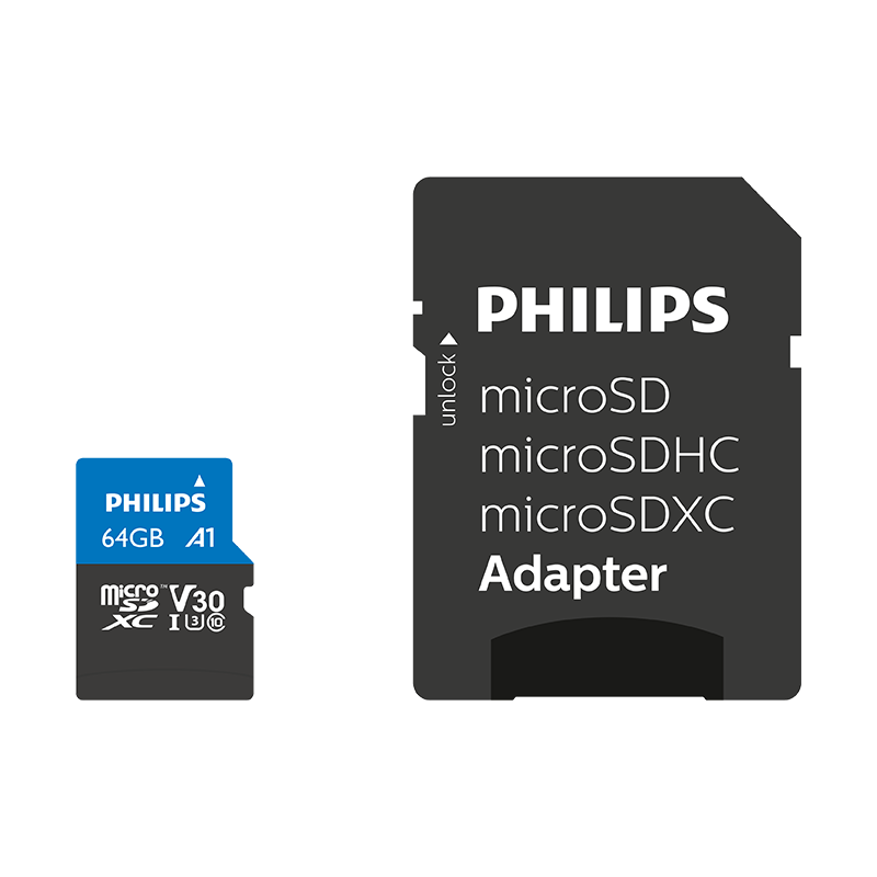 Philips Micro SDXC UHS-I U3 64GB