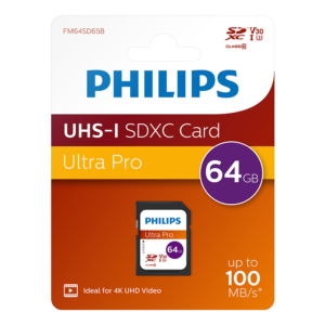Philips SDXC UHS-I U3 64GB