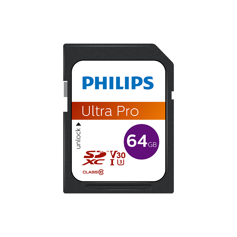 Philips SDXC UHS-I U3 64GB