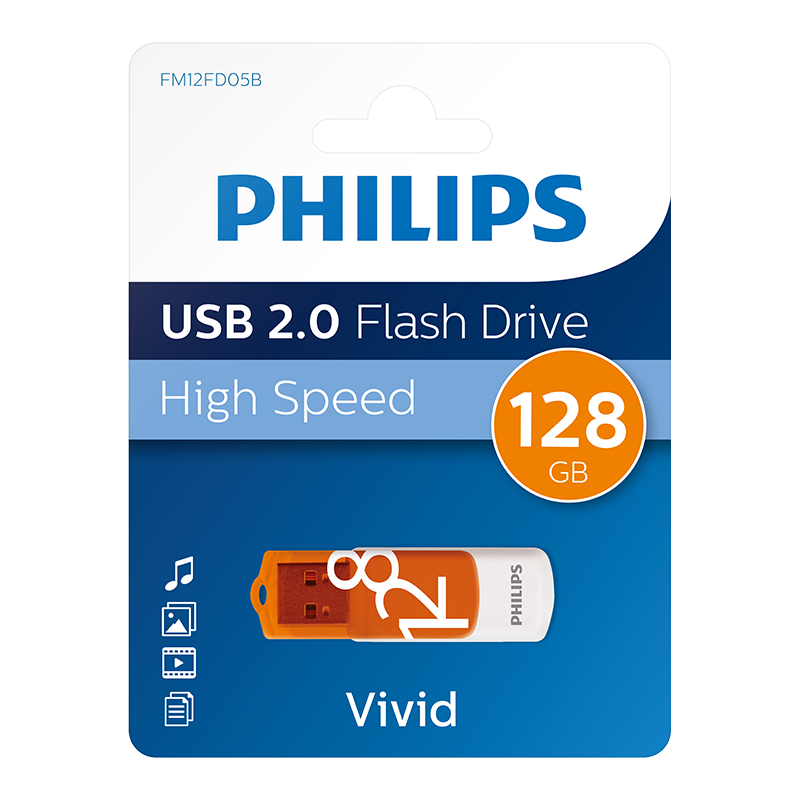 Philips USB 2.0 Vivid 128GB