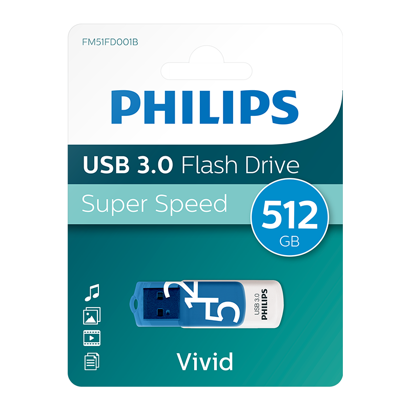 Philips USB 3.0 Vivid 512GB