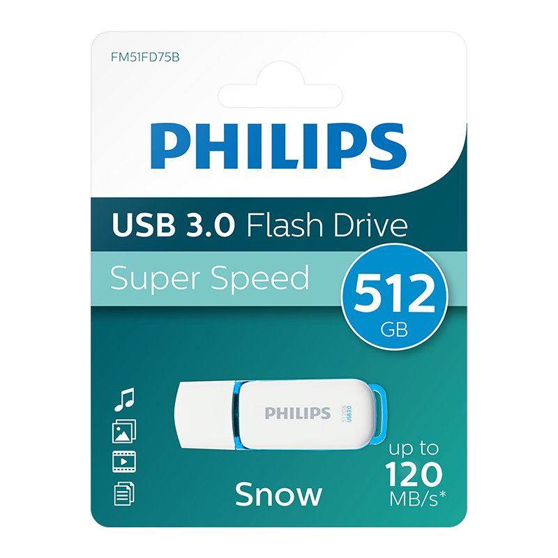 Philips USB 3.0 Snow 512GB