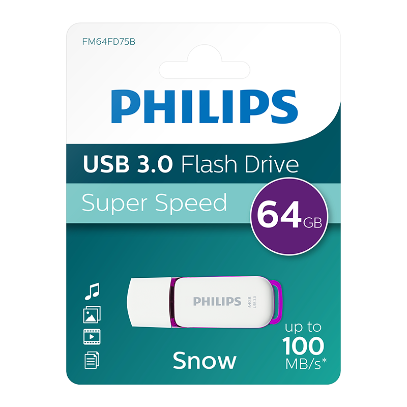 Philips USB 3.0 Snow 64 Go