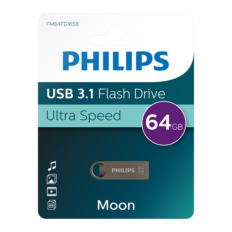 Philips USB 3.1 Moon 64 Go